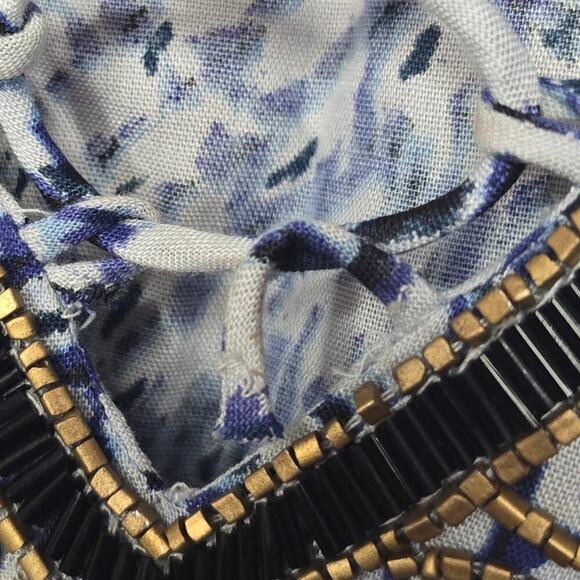 Soft Surroundings South Beach Patterned Tunic Top Beachy Medium - Picture 5 of 9